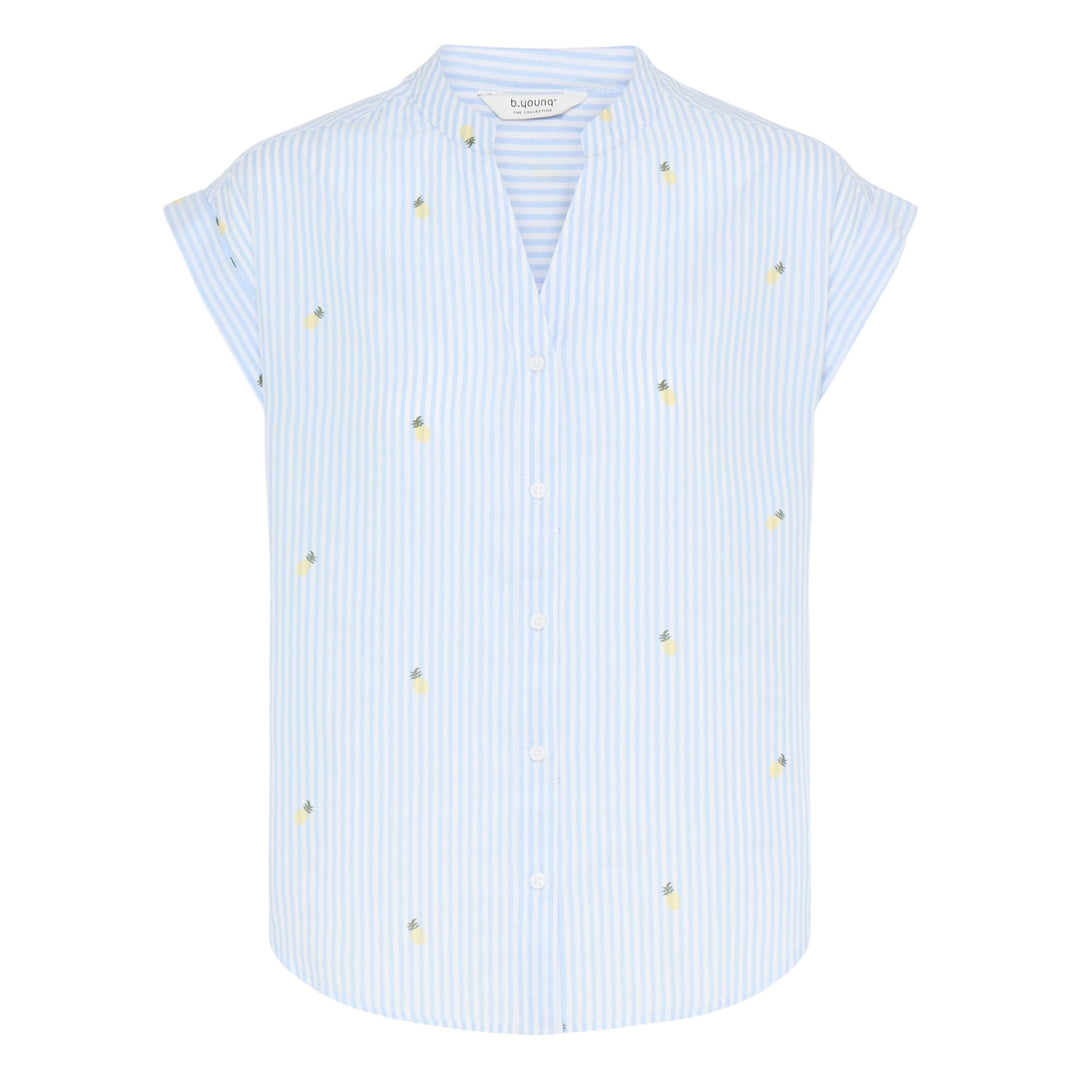 B.Young Isilas Shirt Blue Stripe