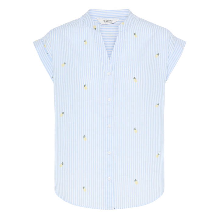 B.Young Isilas Shirt Blue Stripe