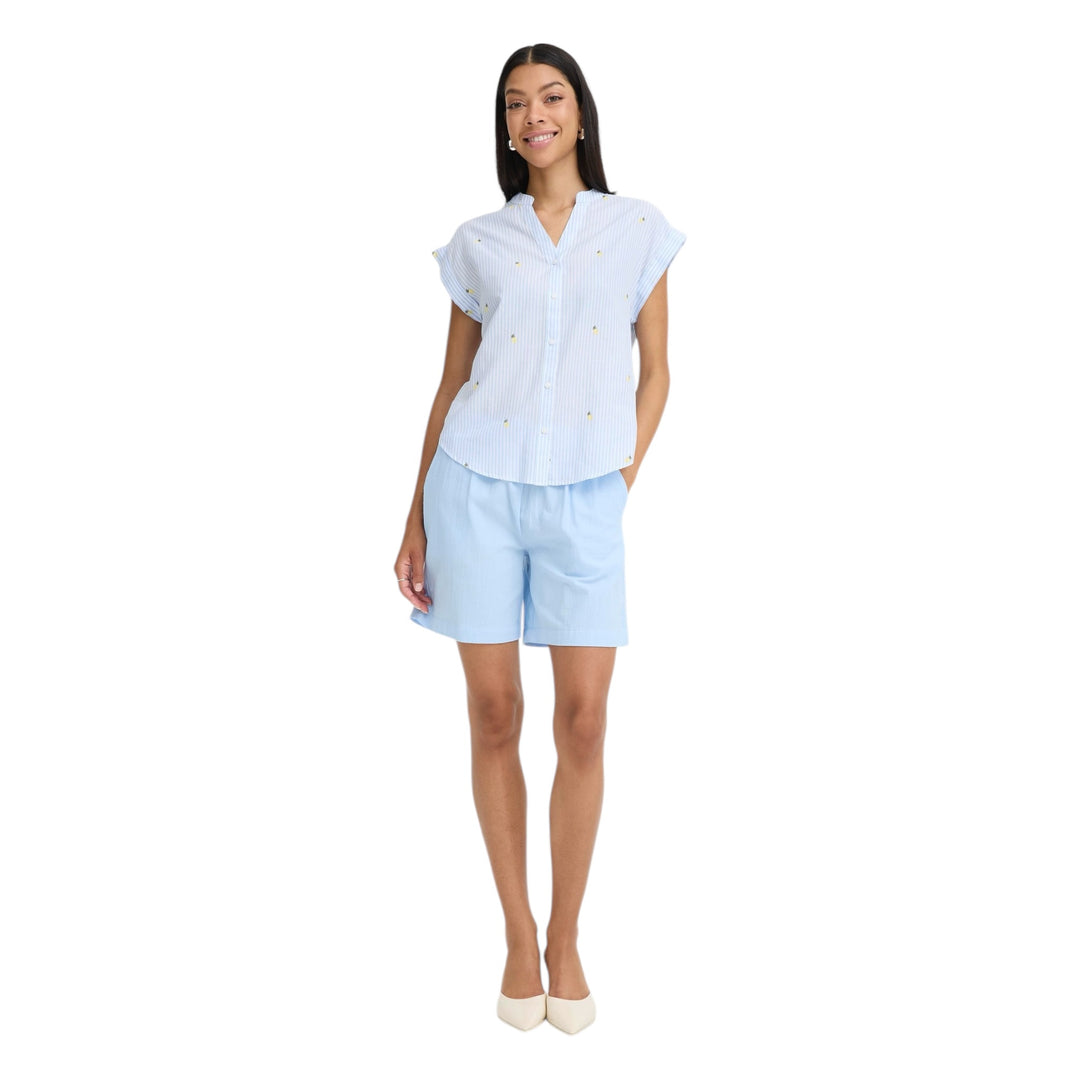 B.Young Isilas Shirt Blue Stripe