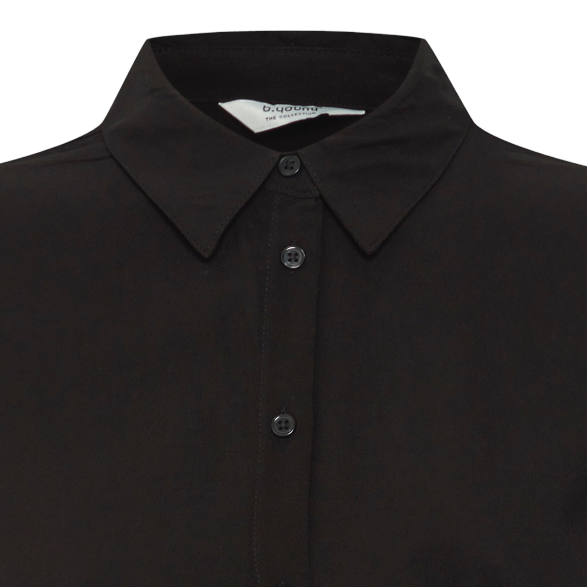 B-Young-Josa-Puff-Shirt-Black-Product-Image-Detail-View