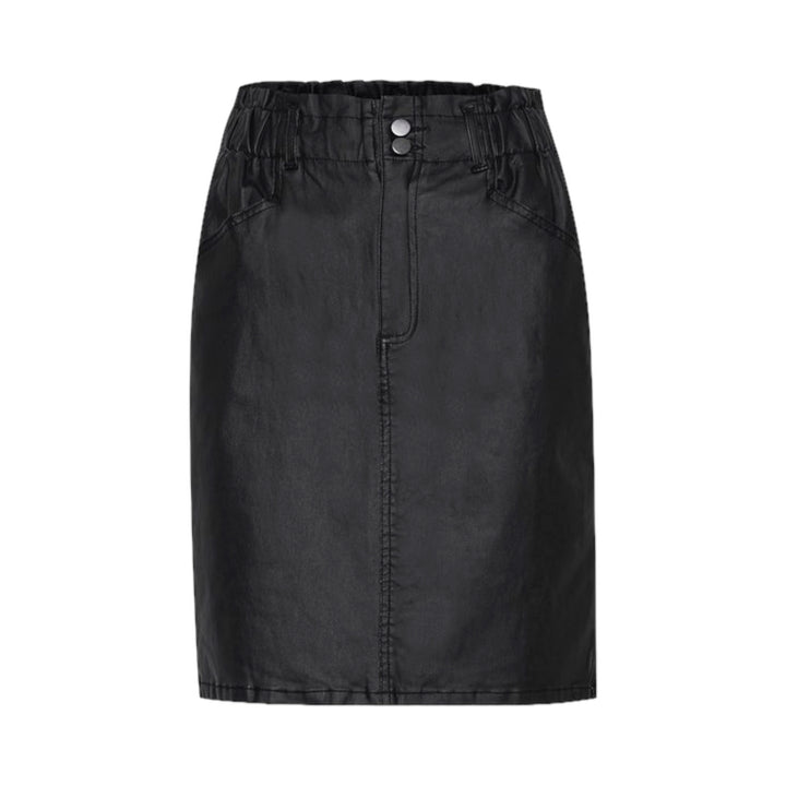B-Young-Kiko-Skirt-Black-Product-Image-Front-View