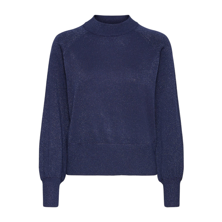 B Young Mobbe Sweater Evening Blue