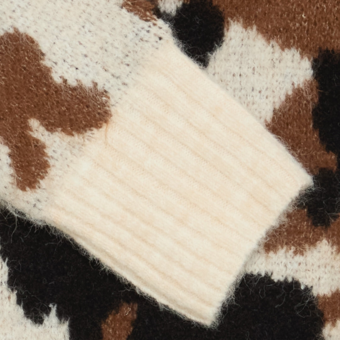 B Young Omea Cow Jumper Birch