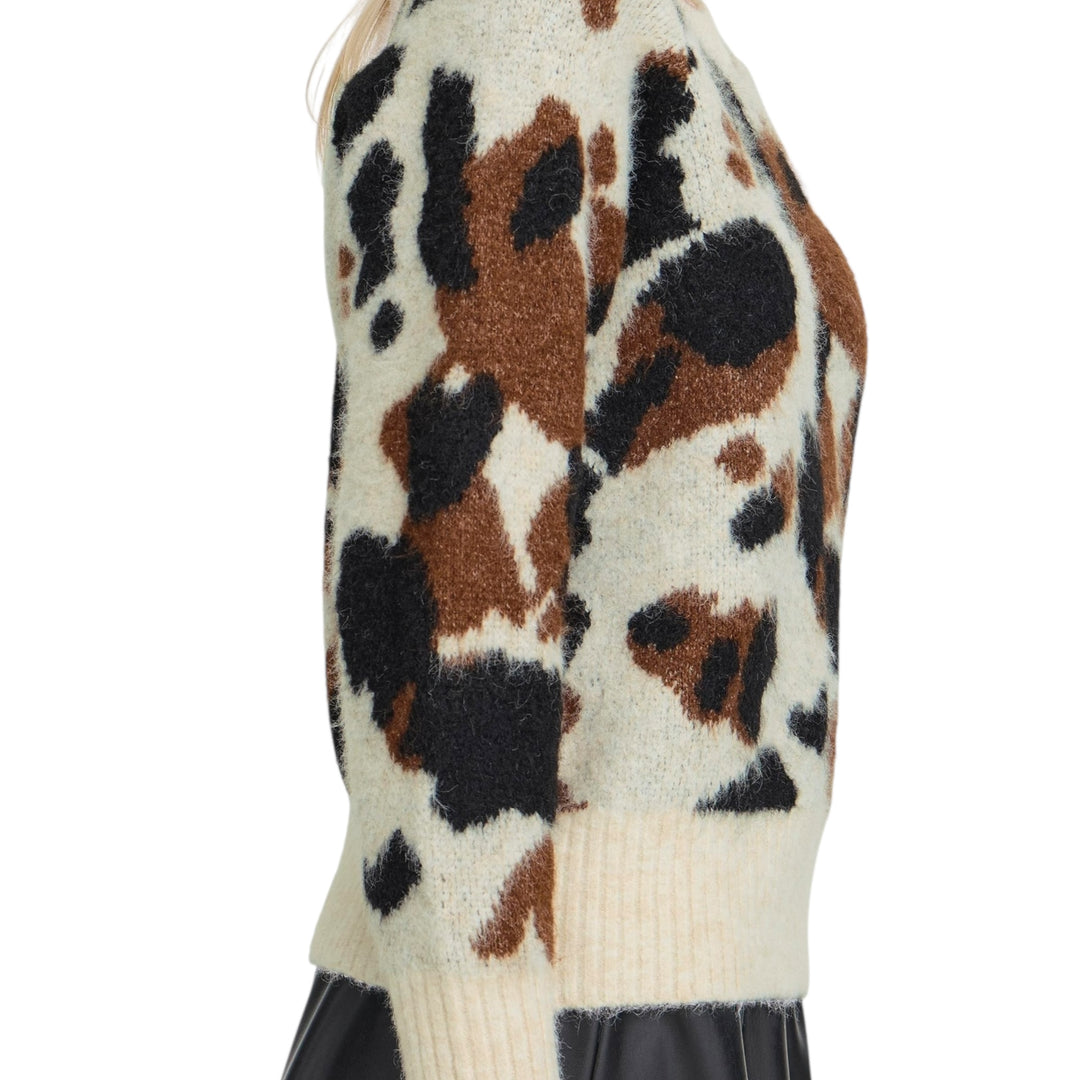 B Young Omea Cow Jumper Birch