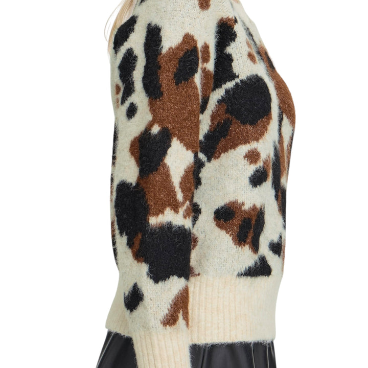 B Young Omea Cow Jumper Birch