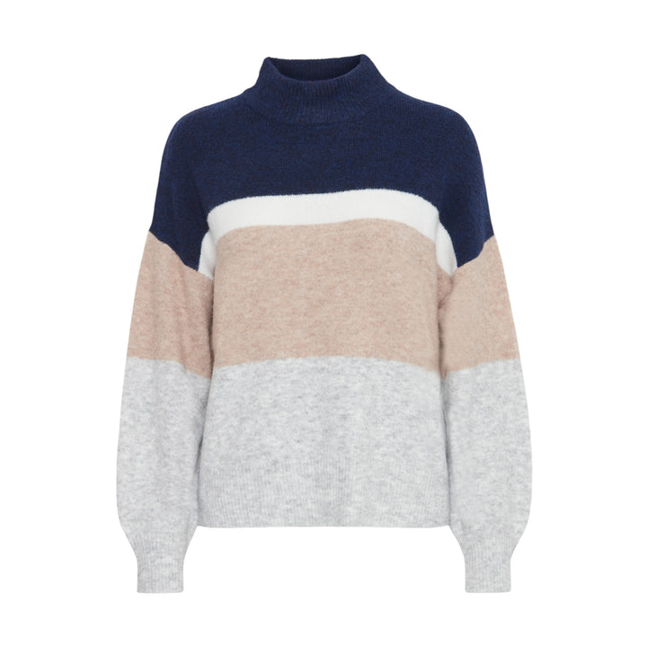 B Young Omea Striped Jumper Blue