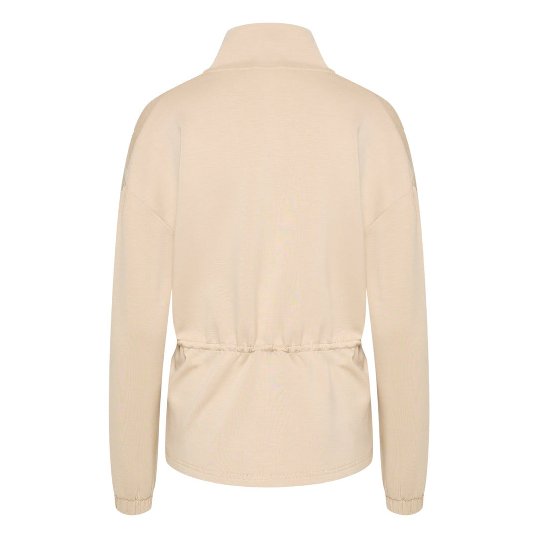 B Young Tullas Zip Through Sweatshirt Humus