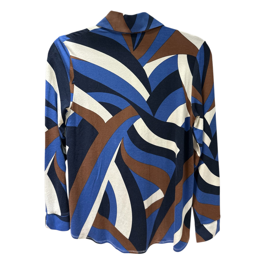 Maria Bellentani Milano Geometric Print Blouse