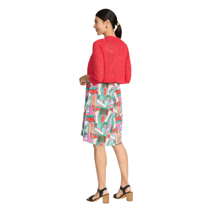 Foil Headliner Shrug Poppy Red