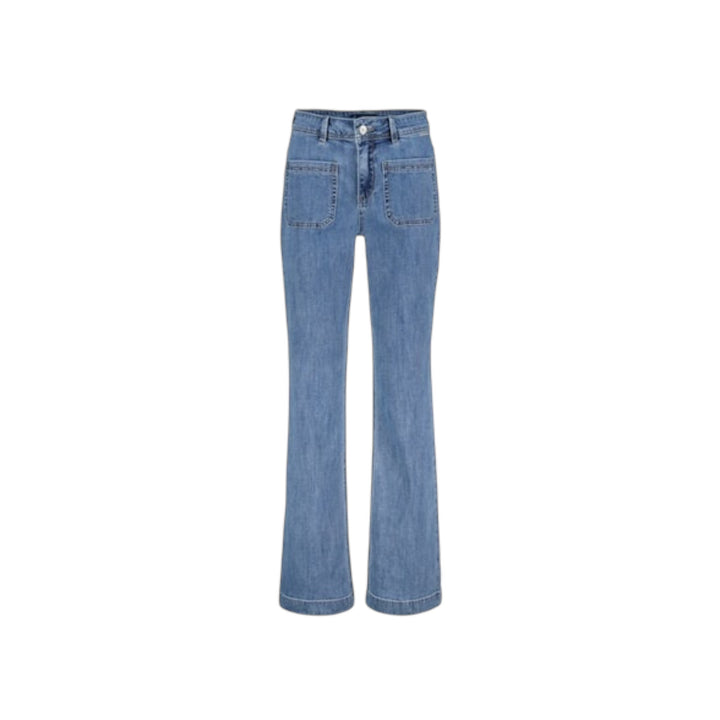 Red Button Colette Front Patch Pocket Jeans Midstone