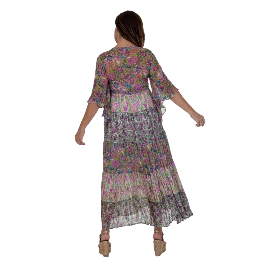 Calypso Romantic Maxi Dress Lilac