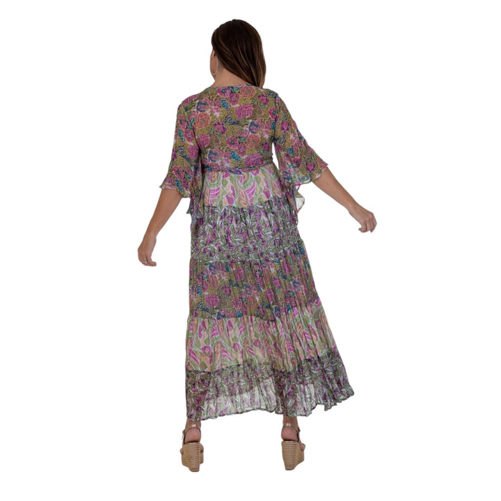 Calypso Romantic Maxi Dress Lilac