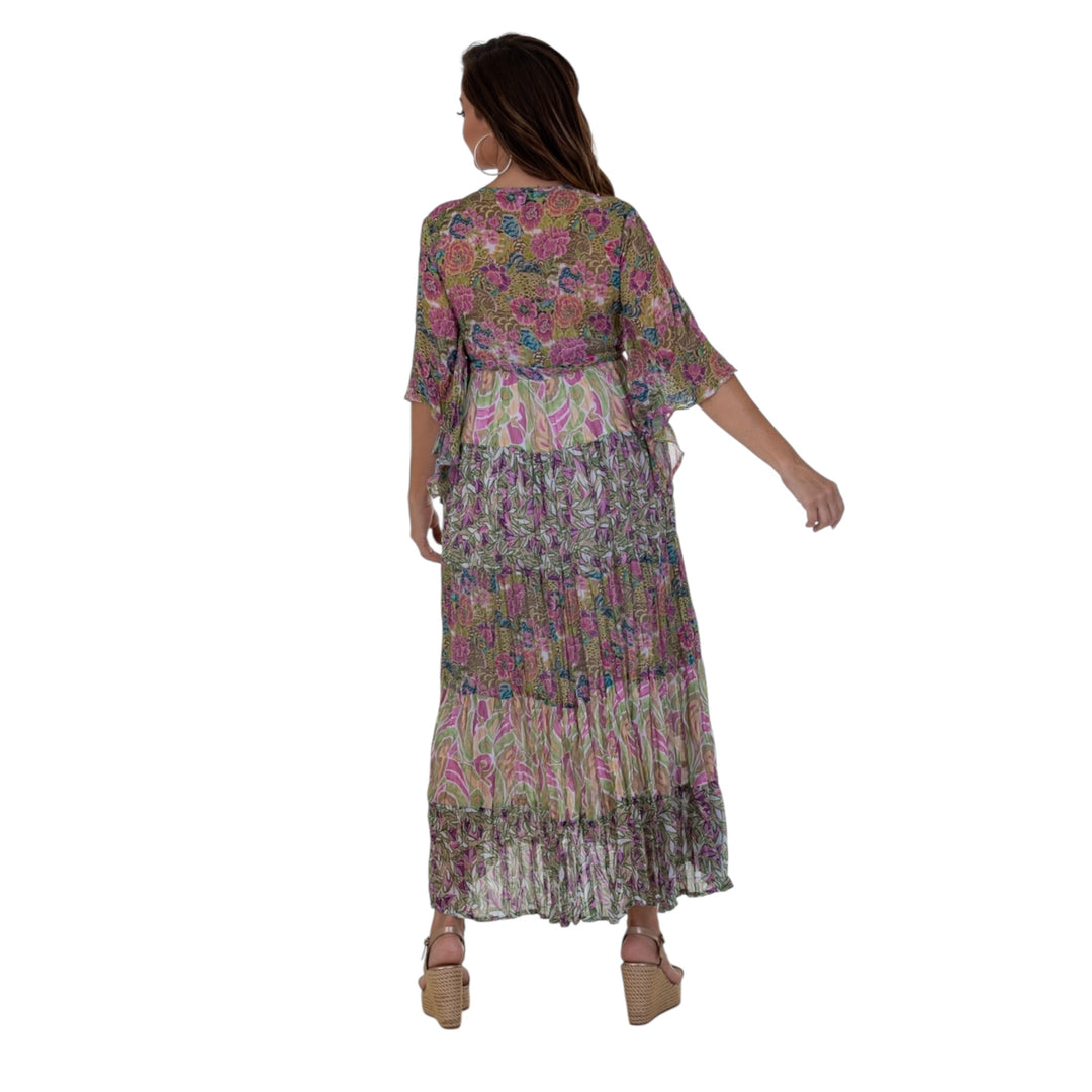 Calypso Romantic Maxi Dress Lilac