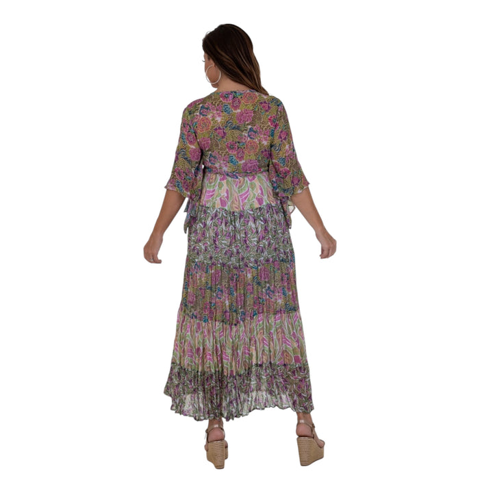 Calypso Romantic Maxi Dress Lilac