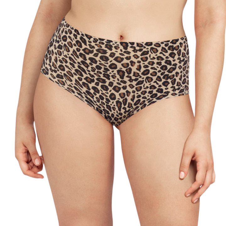 Chantelle SoftStretch High Waisted Brief Leopard Print