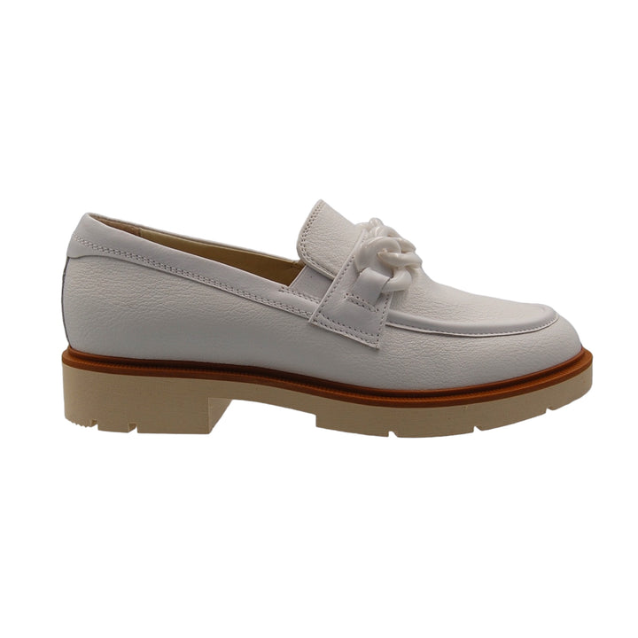 DL Sport Chain Loafer White