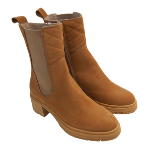 DL Sport Nubuck Leather Ankle Boots Tan