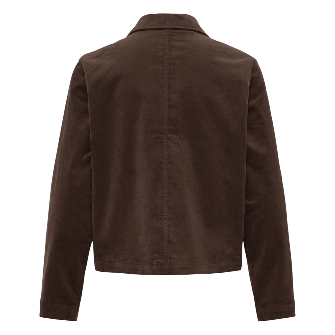 Fransa Tean Jacket Hot Fudge