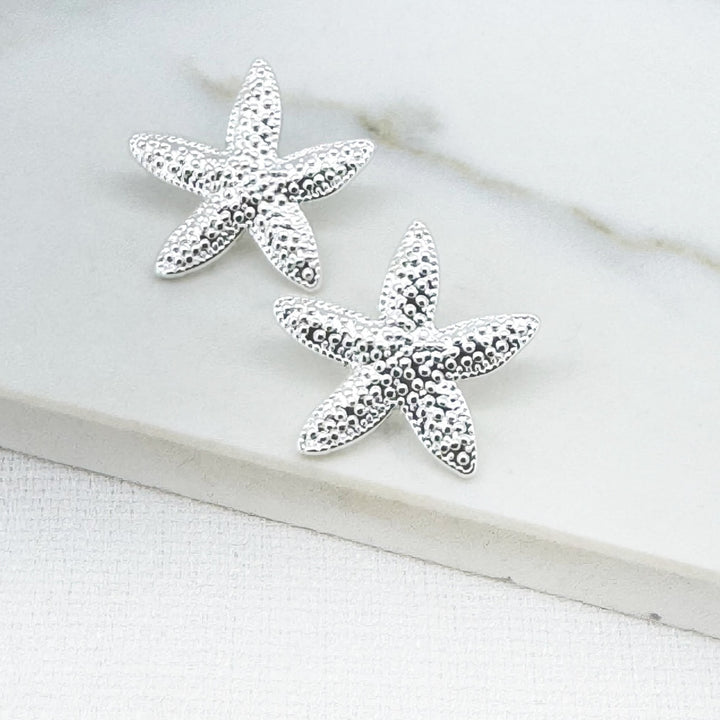 Envy Silver Starfish Earring