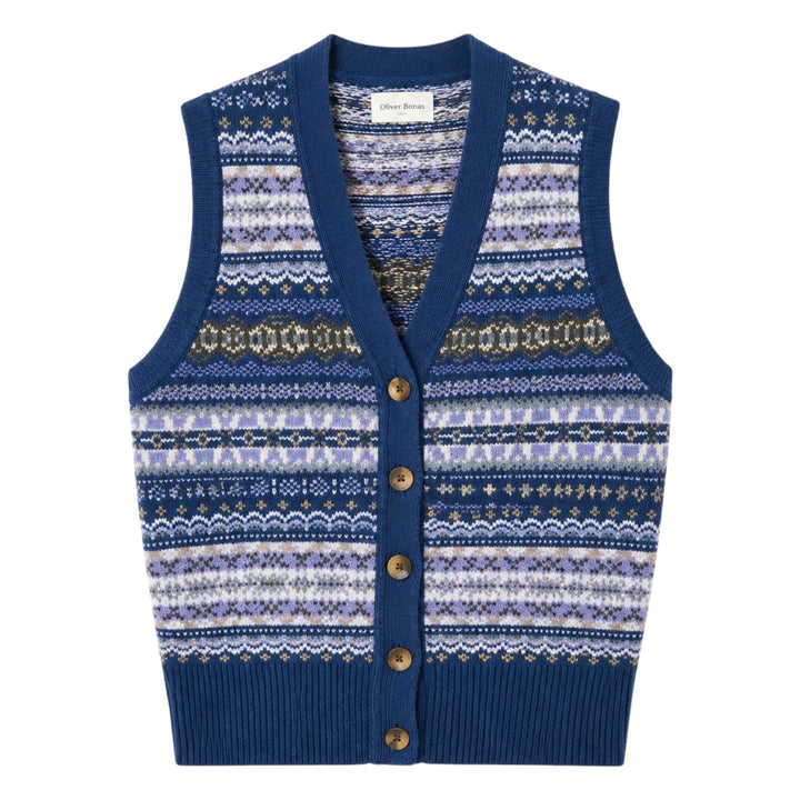 Eribé Kinross Waistcoat Sapphire