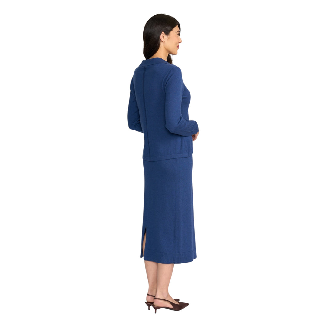 Foil Be Good Sweater Indigo