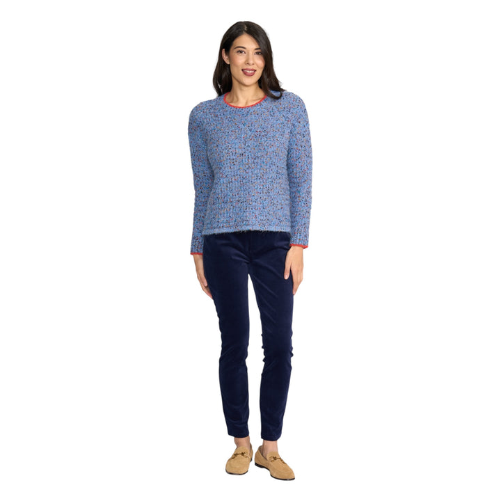 Foil Tip of Greatness Sweater Blue Aura
