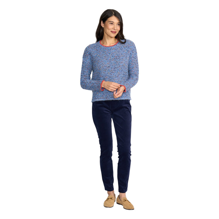 Foil Tip of Greatness Sweater Blue Aura