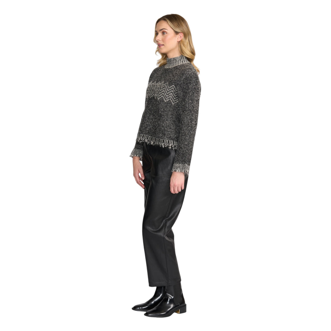 Foil Tussle Me Sweater Mono