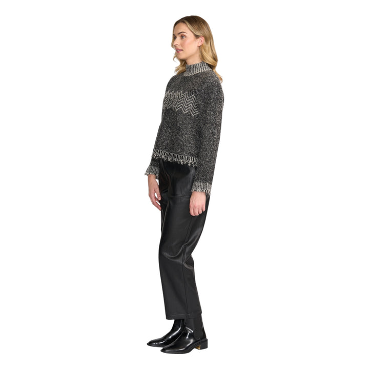 Foil Tussle Me Sweater Mono