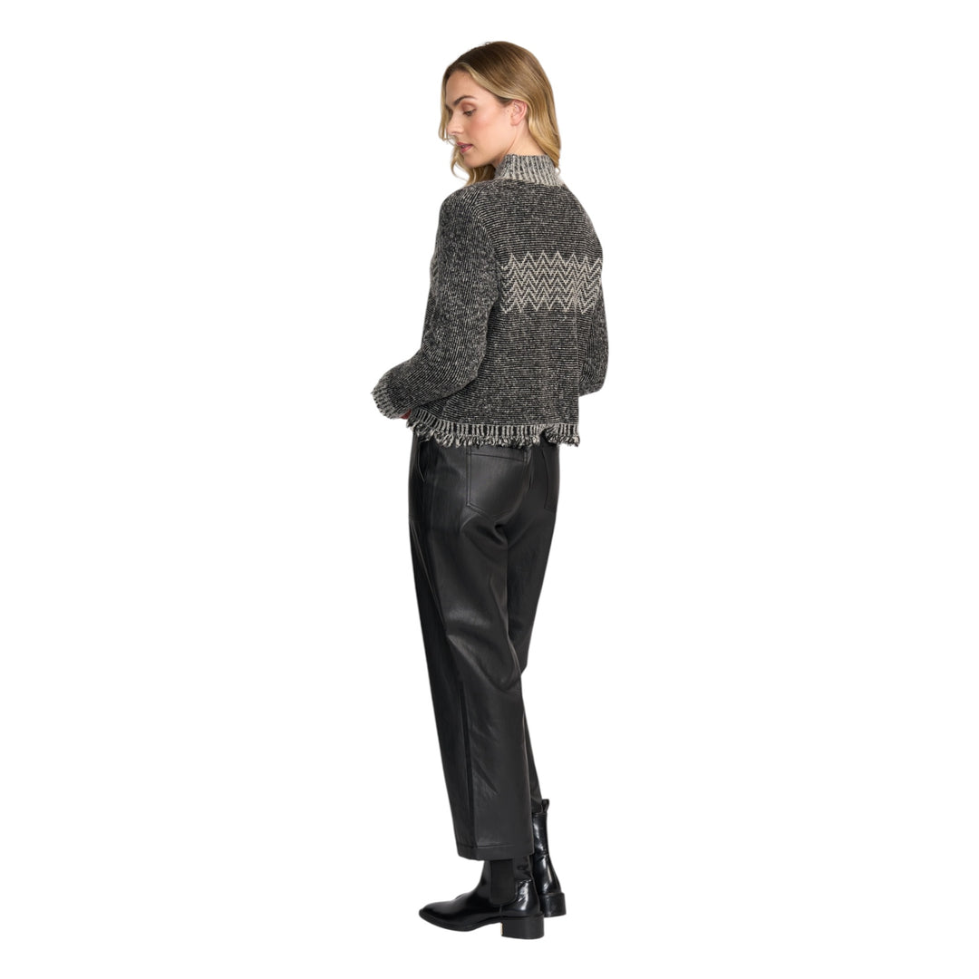 Foil Tussle Me Sweater Mono