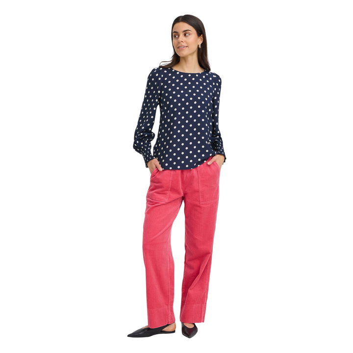 Fransa Adara Blouse Salute Dot