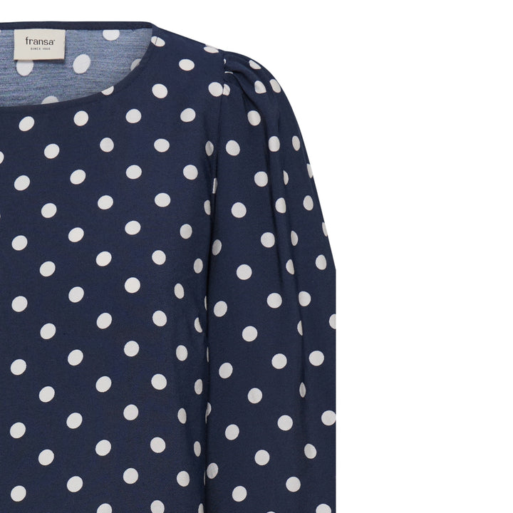 Fransa Adara Blouse Salute Dot