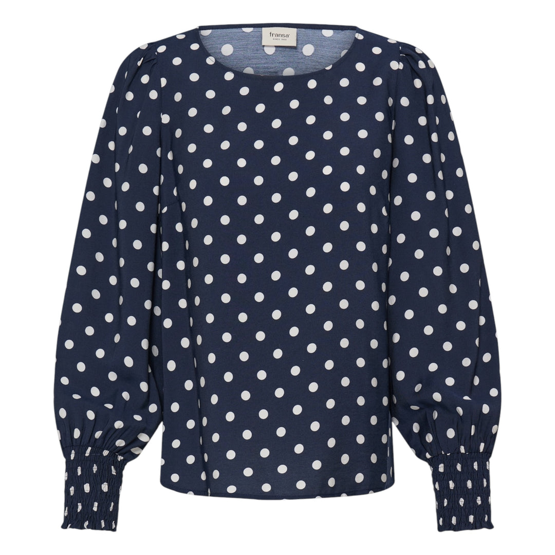 Fransa Adara Blouse Salute Dot