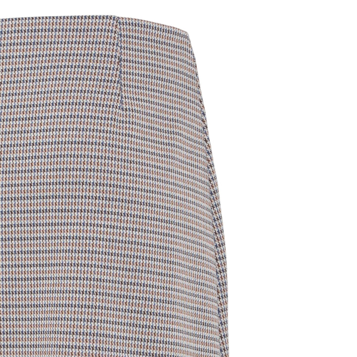 Fransa Babette Skirt Hot Fudge Check