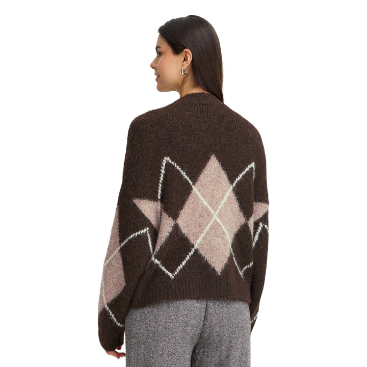 Fransa Charleen Cardigan Hot Fudge