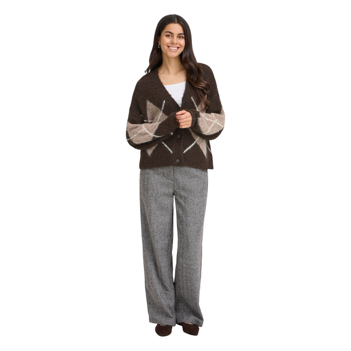 Fransa Charleen Cardigan Hot Fudge