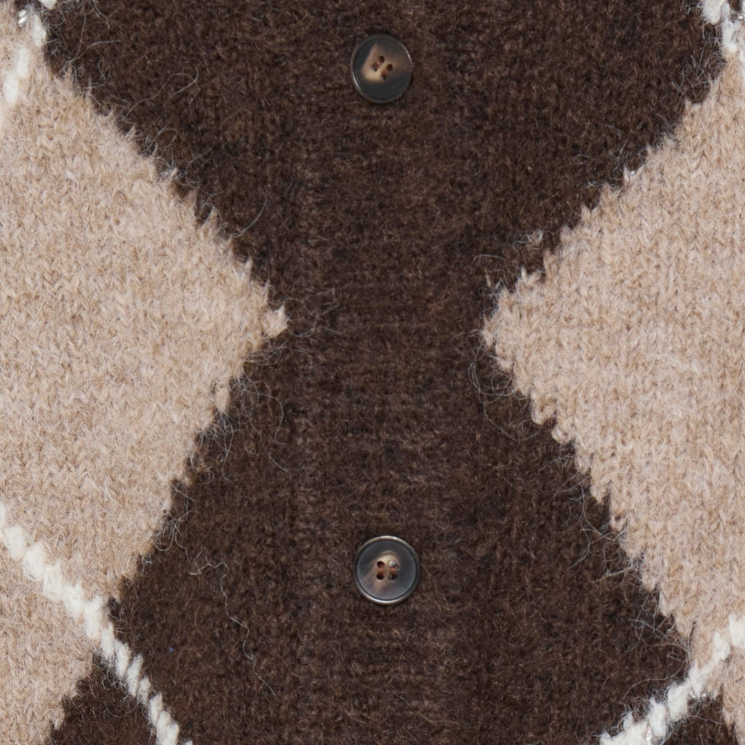 Fransa Charleen Cardigan Hot Fudge