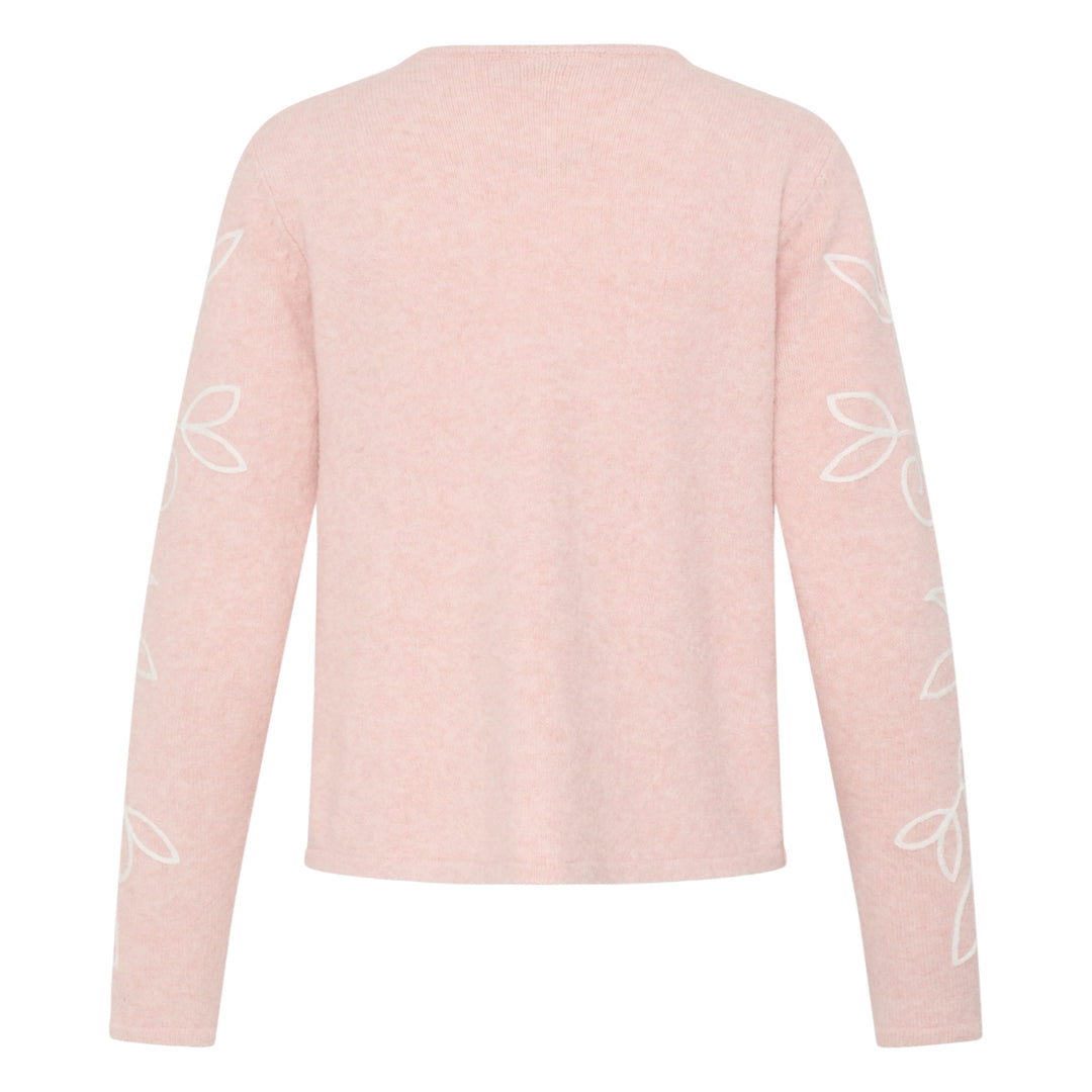 Fransa Ellen Cardigan Silver Pink