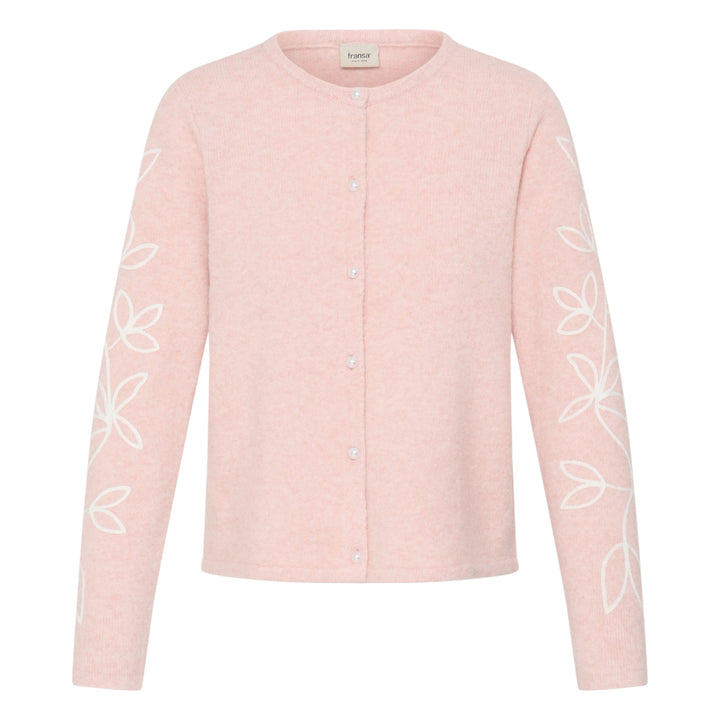 Fransa Ellen Cardigan Silver Pink