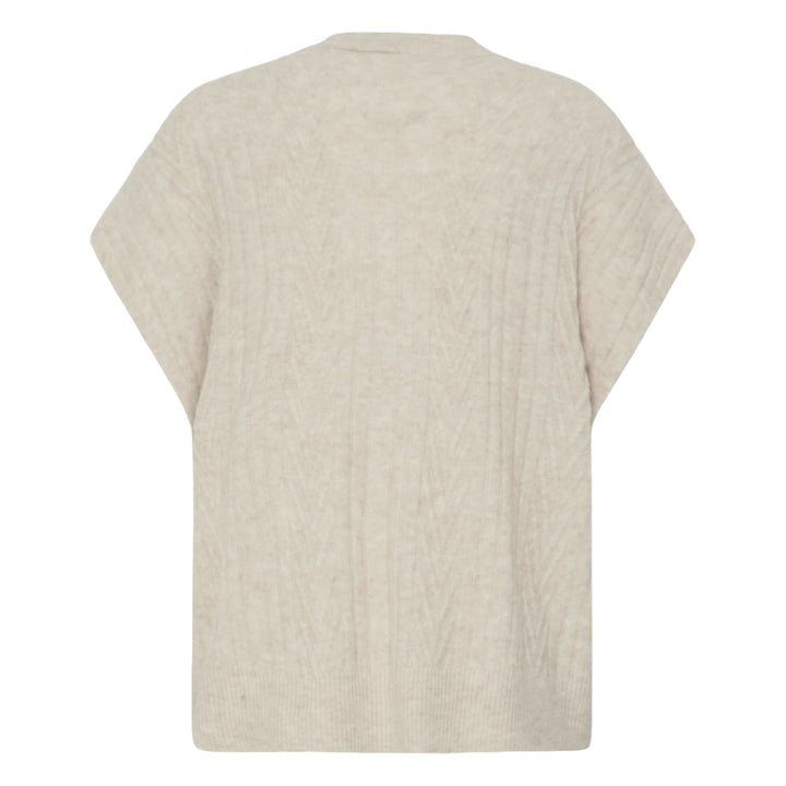 Fransa Fia Slipover Oatmeal Melange