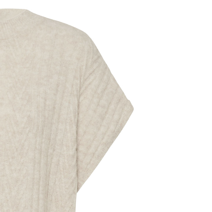 Fransa Fia Slipover Oatmeal Melange