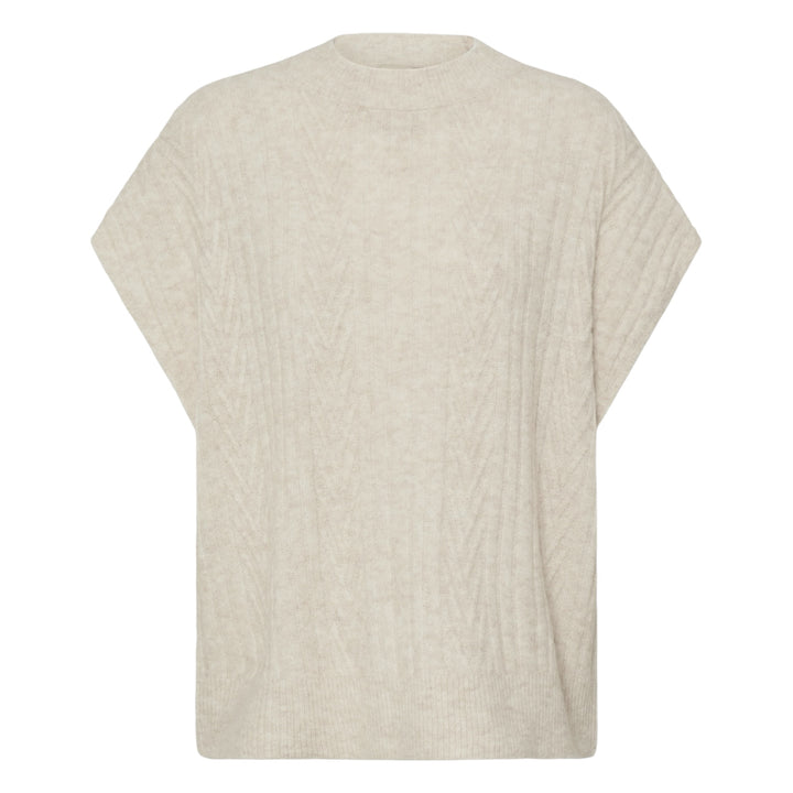 Fransa Fia Slipover Oatmeal Melange