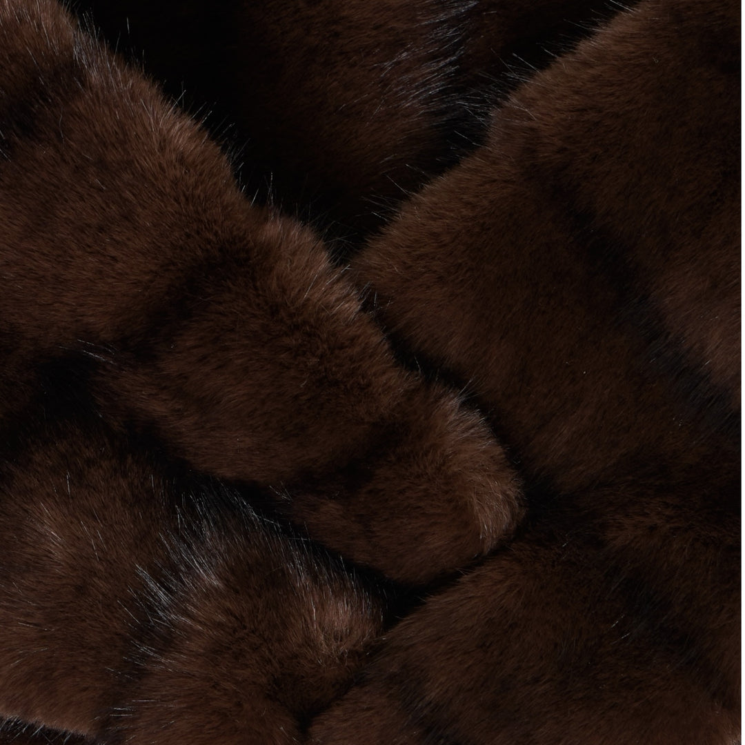Fransa Fura Scarf Hot Fudge