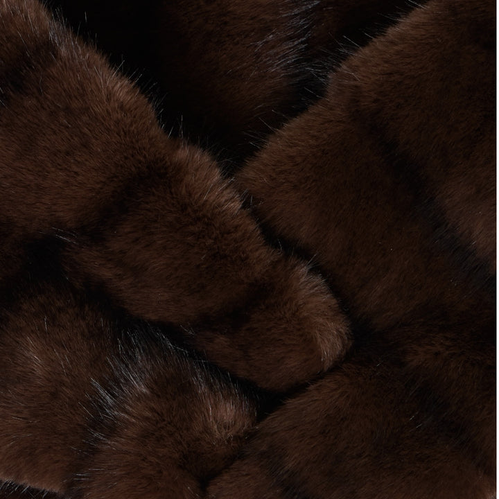 Fransa Fura Scarf Hot Fudge
