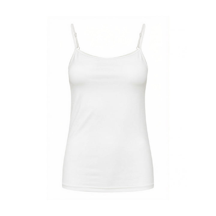 Fransa Krask Vest Top Optic White