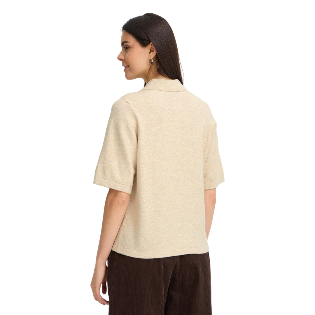Fransa Suzette Sweater Oatmeal Melange