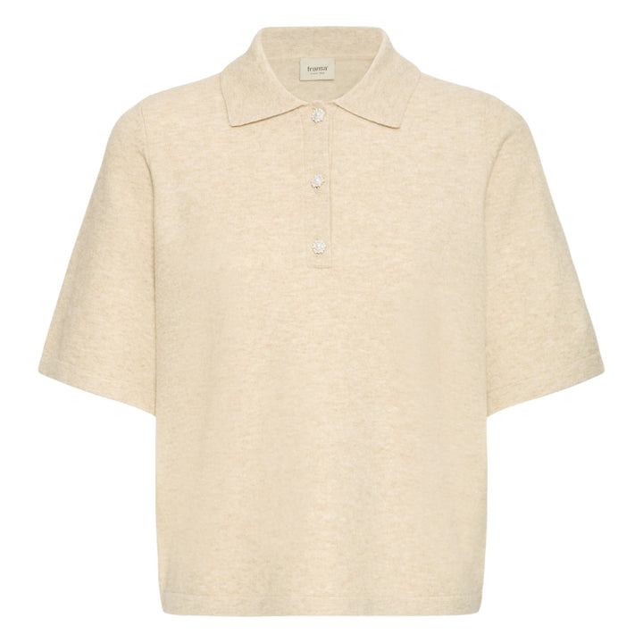 Fransa Suzette Sweater Oatmeal Melange