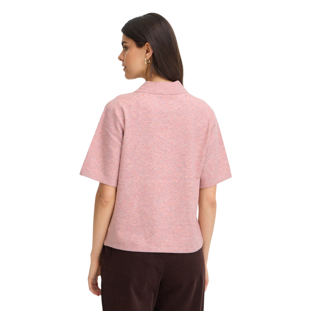 Fransa Suzette Sweater Silver Pink Melange