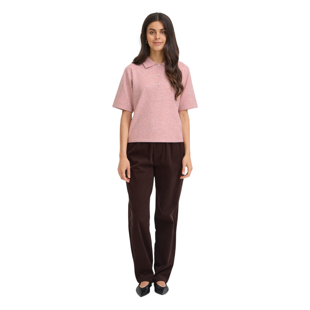 Fransa Suzette Sweater Silver Pink Melange