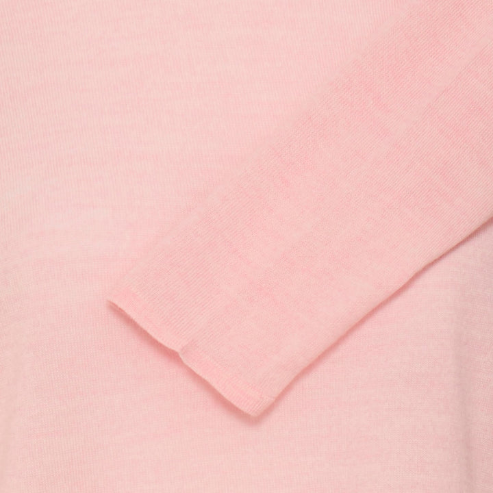 Fransa Woolina Sweater Silver Pink Melange